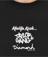 Diamond Supply Co. x Taylor Gang Wiz Logo Black T-Shirt