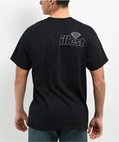 Diamond x Illest Turbo Black T-Shirt