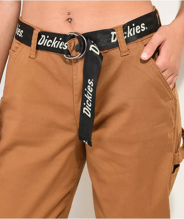 Dickies Belted Black Carpenter Pants