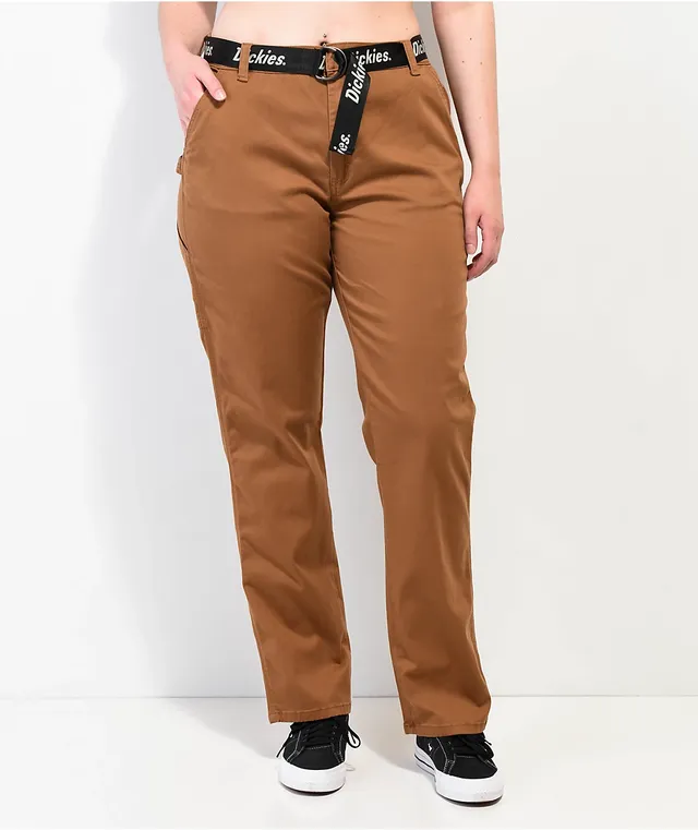 Dickies Belted Tan Carpenter Pants