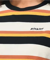 Dickies Black, Yellow, & Orange Stripe T-Shirt