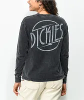 Dickies Black Mineral Wash Relaxed Long Sleeve T-Shirt