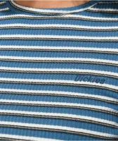 Dickies Blue Stripe Crop T-Shirt