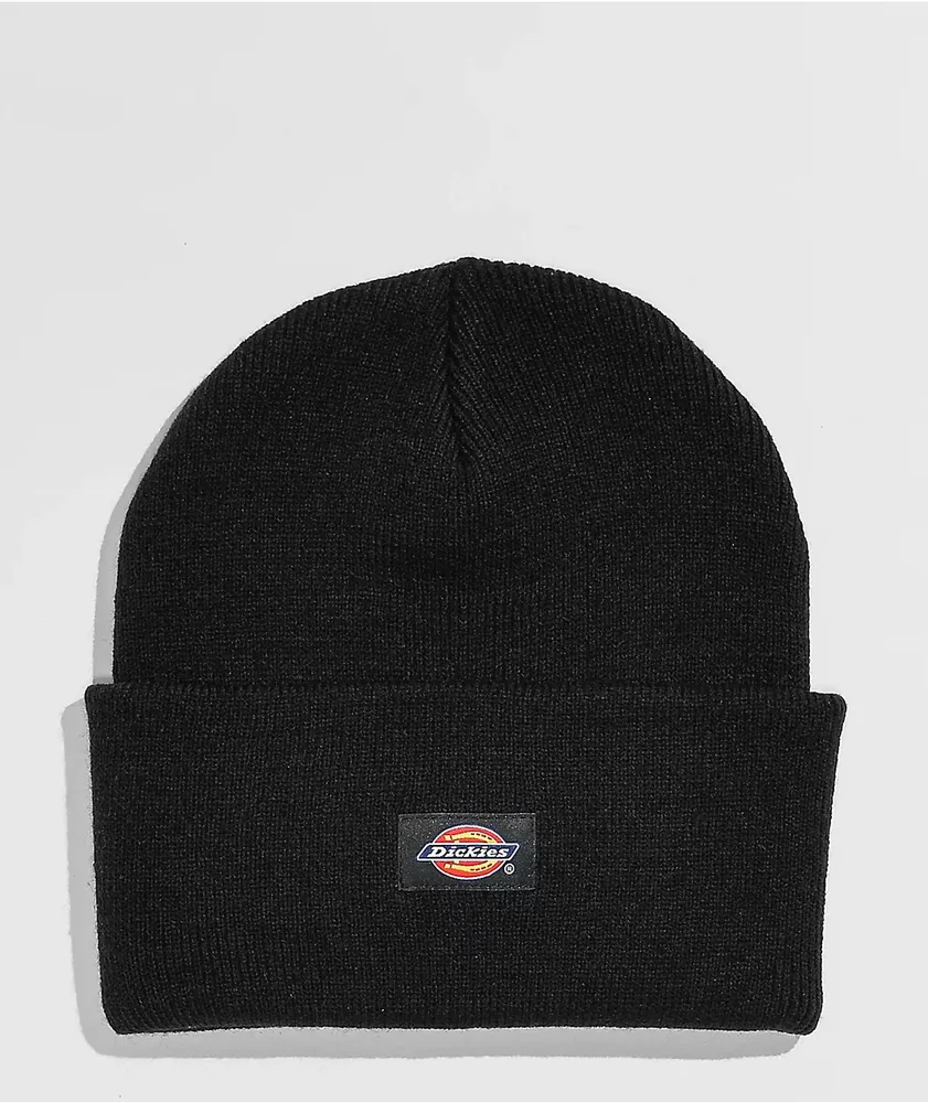 Dickies Cuffed Black Beanie