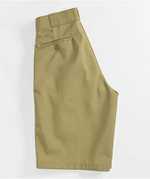 Dickies Flat Front Khaki Loose Fit Work Shorts