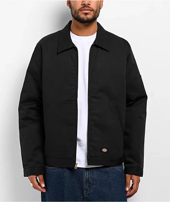 Dickies Insulated Eisenhower Black Work Jacket