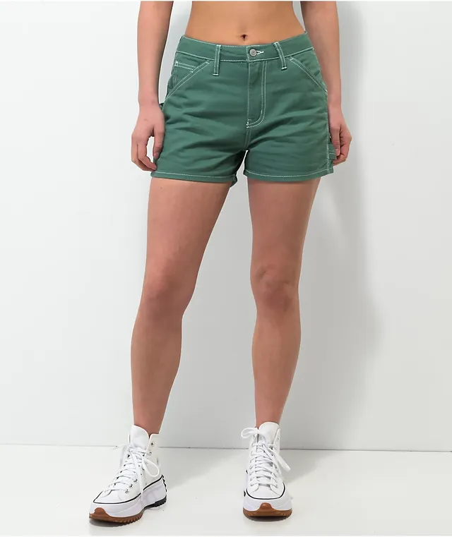 Empyre Laurel Khaki Corduroy Carpenter Shorts