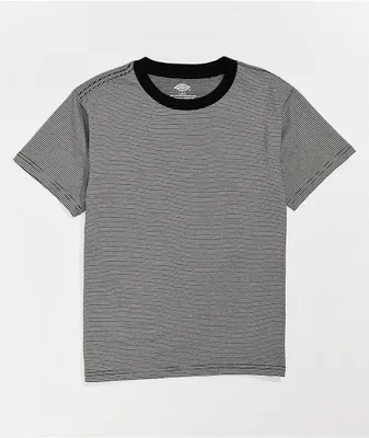 Dickies Kids' Black & White Stripe T-Shirt