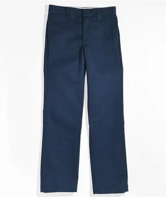 Dickies Kids Navy Blue Slim Straight Pants