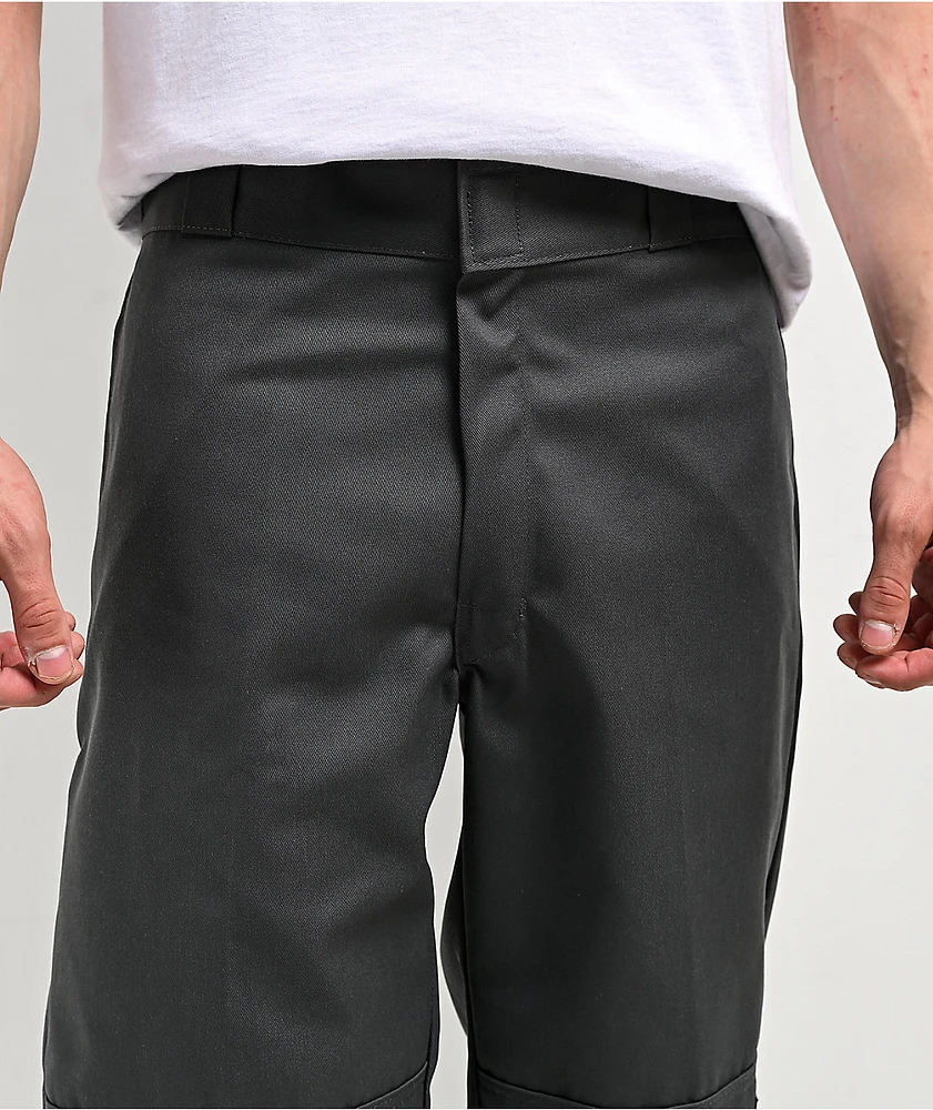 Dickies Loose Fit Charcoal Double Knee Work Pants