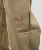 Dickies Loose Fit Khaki Double Knee Work Pants