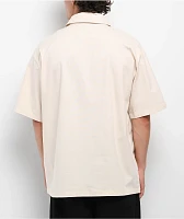 Dickies Ranch Whitecap Quarter Zip Work Shirt