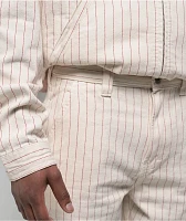 Dickies Service Cream & Red Carpenter Pants