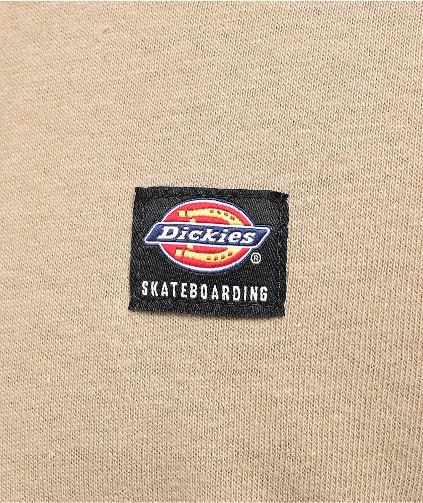 Dickies Skateboarding Mount Visa Sand T-Shirt