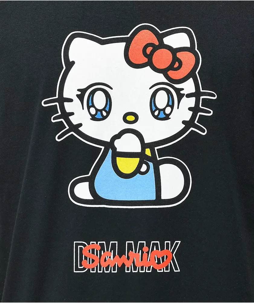 Dim Mak x Hello Kitty Daydream Black T-Shirt