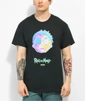 Dim Mak x Rick and Morty Moon Black T-Shirt