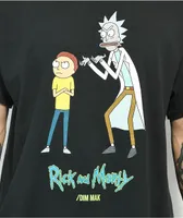 Dim Mak x Rick and Morty Toilet Black T-Shirt