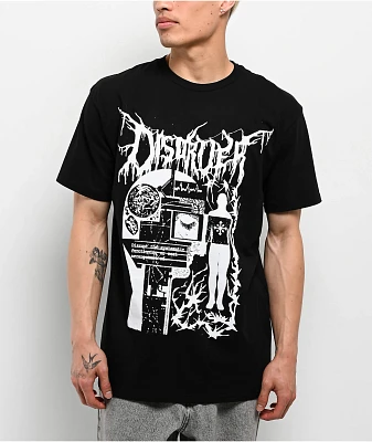 Disorder Chaos In Mind Black T-Shirt