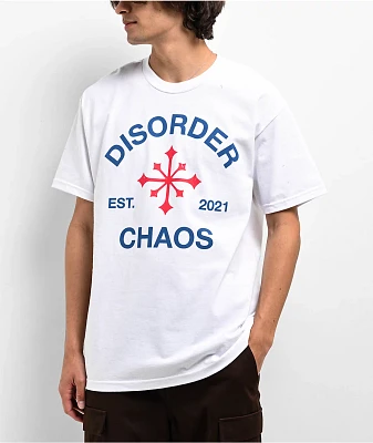 Disorder Est. 21 White T-Shirt