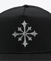 Disorder Logo Black Snapback Hat