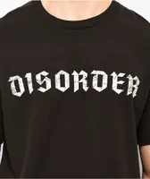 Disorder Safety Pin Black T-Shirt