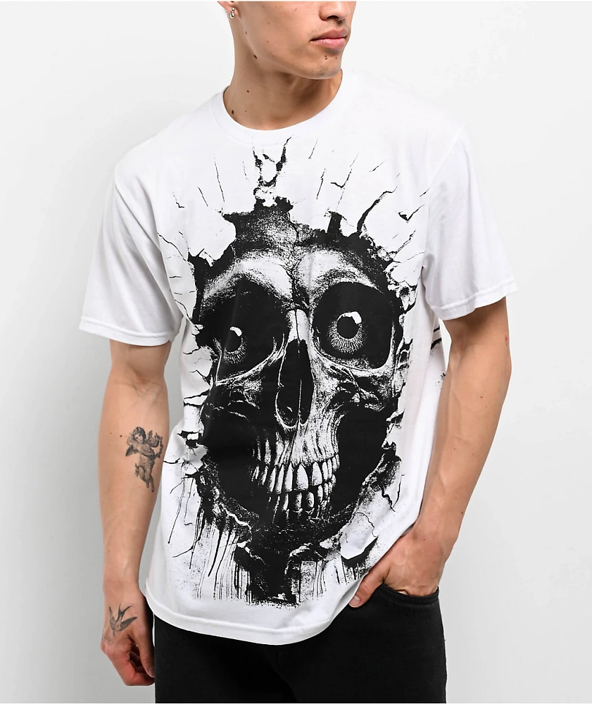 Disorder Shattered White T-Shirt