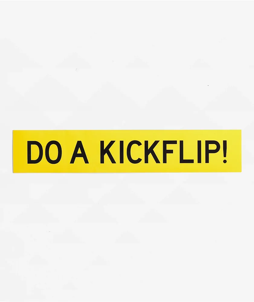 Do A Kickflip! Assorted Sticker