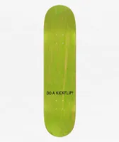 Do A Kickflip Black 8.0" Skateboard Deck