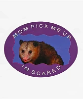 Dodgecore Im Scared Sticker