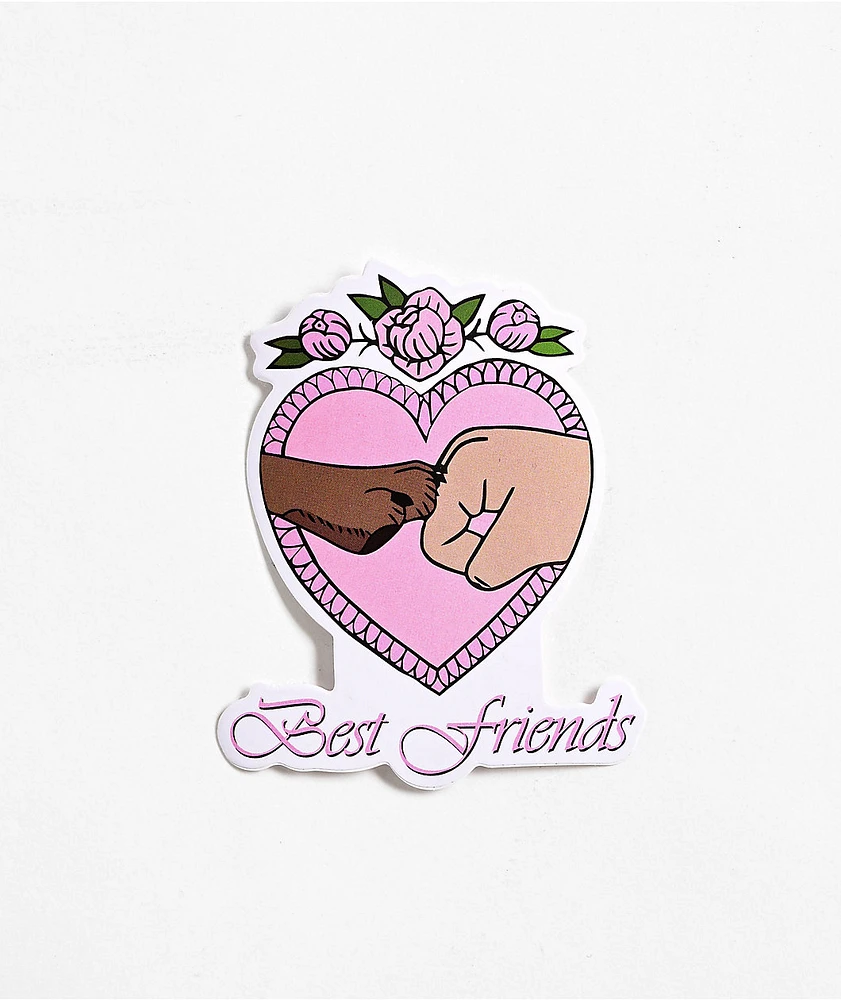 Dog Limited Best Friends Sticker