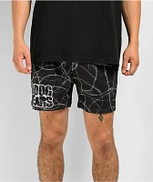 Dog Years Barbed Wire Black Mesh Shorts