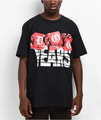 Dog Years Dice Black T-Shirt