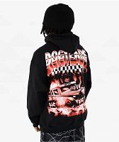 Dog Years Racecar Black Hoodie