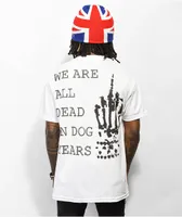 Dog Years Skeleton White T-Shirt