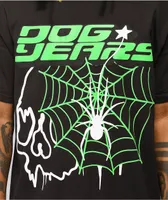 Dog Years Spider Web Black T-Shirt
