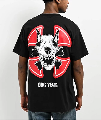 Dog Years Symbol Black T-Shirt