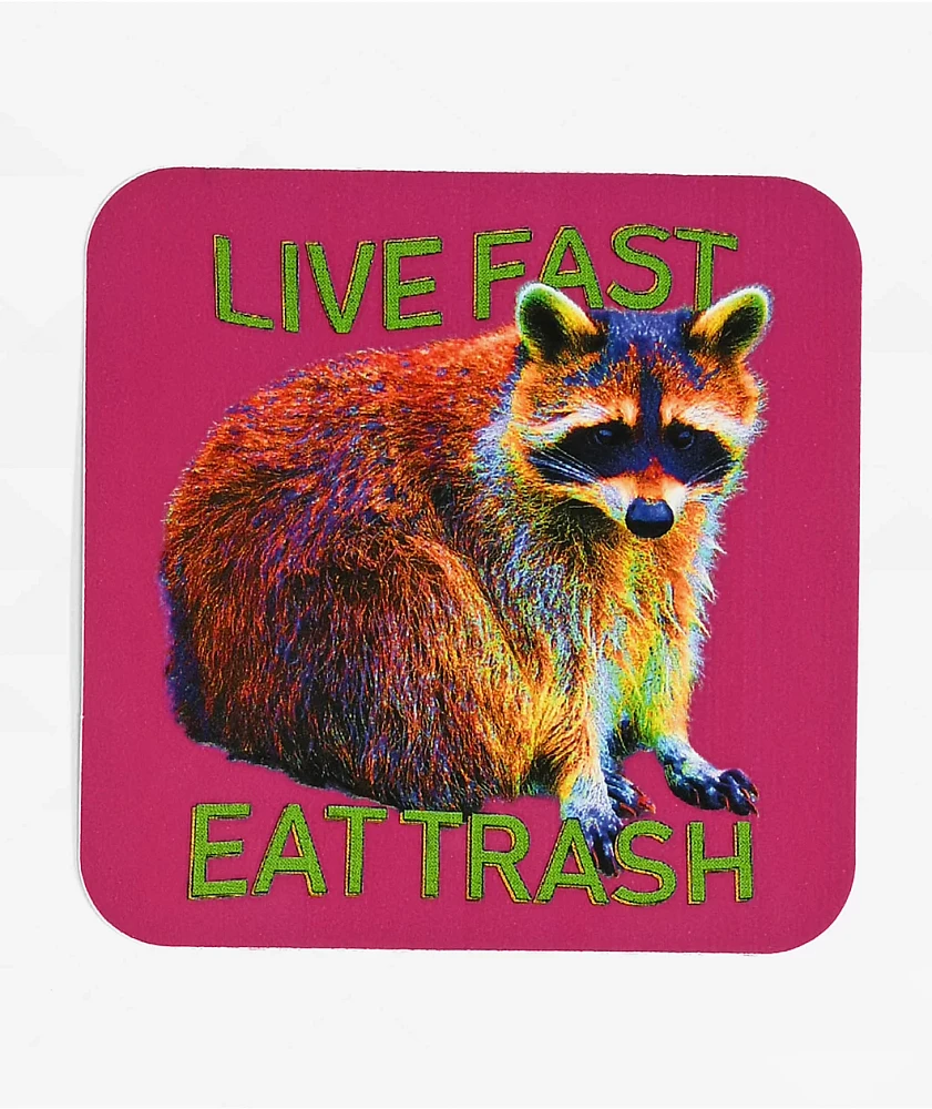 Dogecore Live Fast Sticker