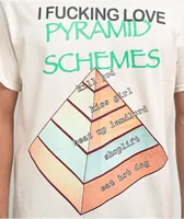 Dogecore Pyramids Natural T-Shirt