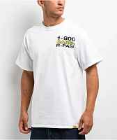 Donut 1-800 Cars R Pain White T-Shirt