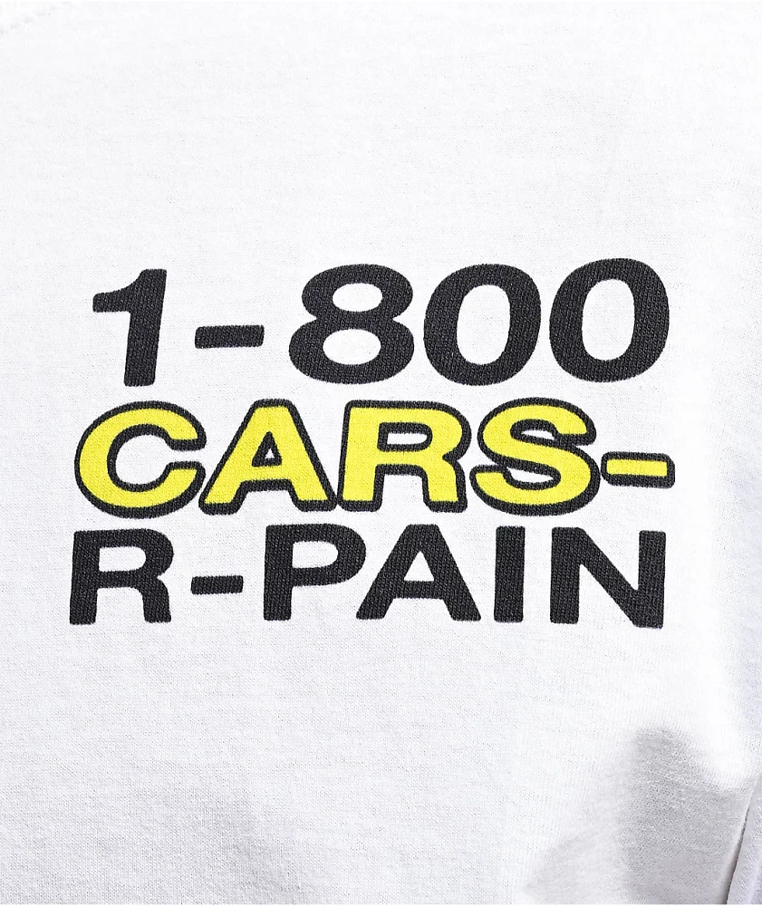 Donut 1800 Cars R Pain White T-Shirt