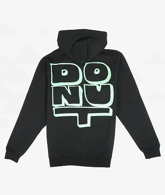 Donut Big Donut Black Hoodie