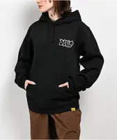 Donut Bubble Black Hoodie 