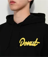 Donut Buff Horse Black Hoodie