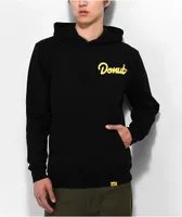 Donut Buff Horse Black Hoodie