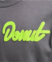 Donut Cap Cracked 2 Charcoal T-Shirt