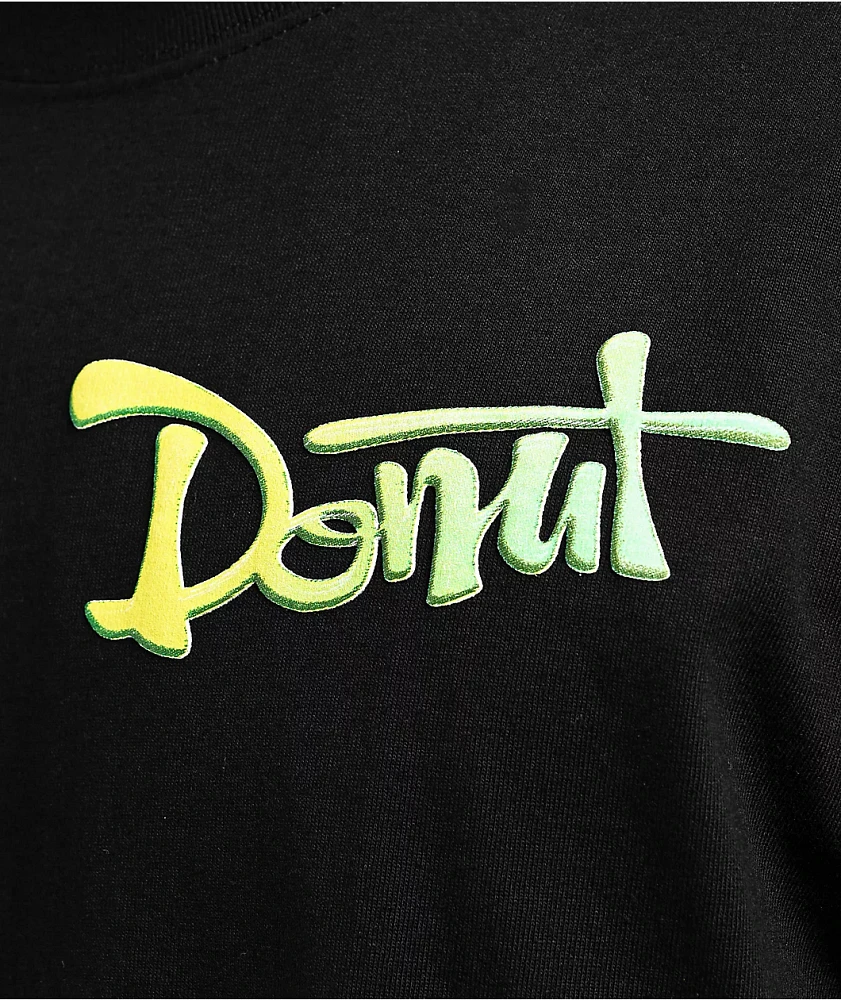 Donut Coordinates Black T-Shirt