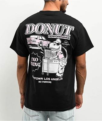 Donut Dyno Butt Black T-Shirt