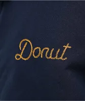 Donut Factory Navy Zip Work Jacket