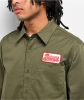 Donut Green Work Shirt