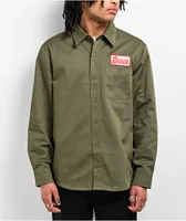 Donut Green Work Shirt